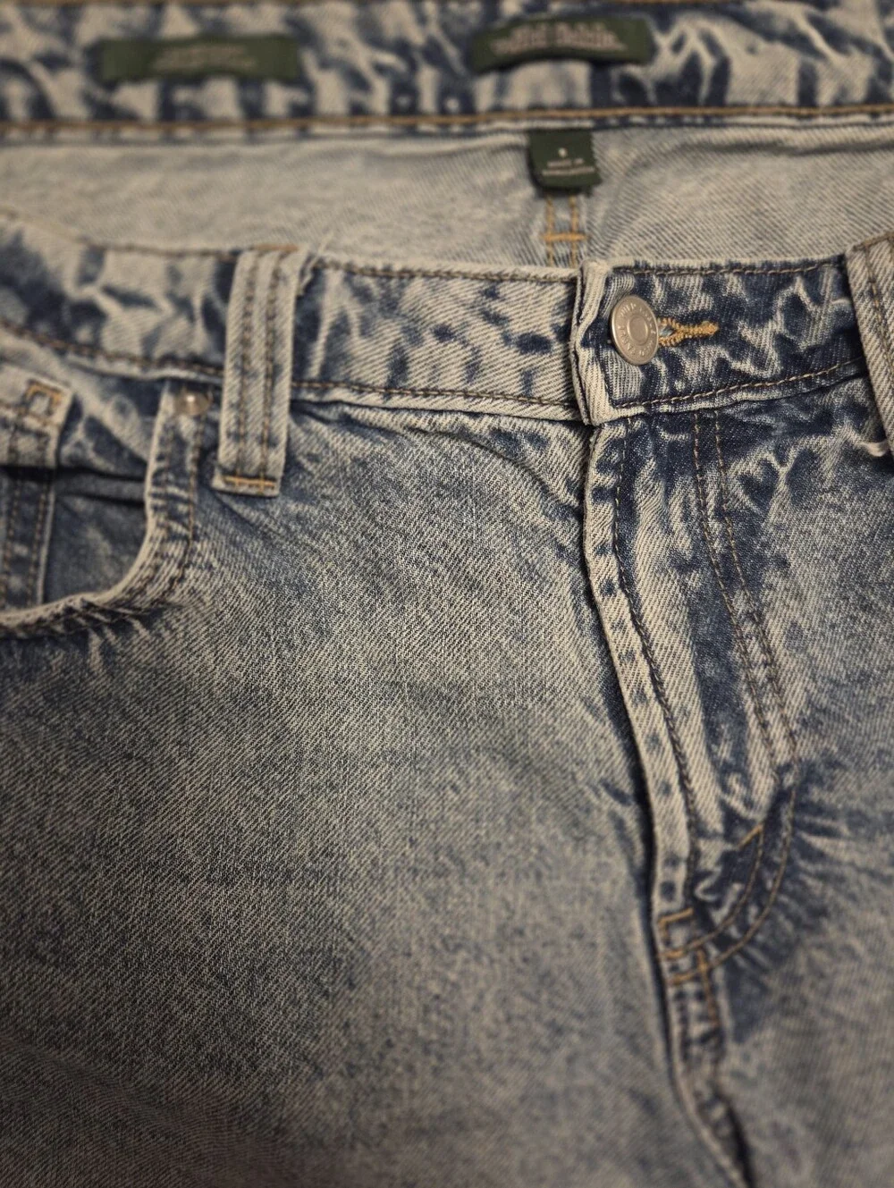 Womens Baggy Jean Shorts